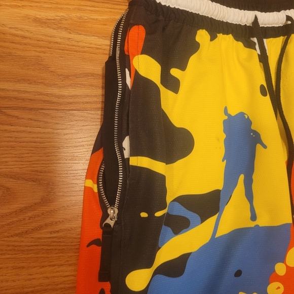 Men's Nike DRI-FIT DNA Paint Splatter Shorts Size Medium - Picture 3 of 6